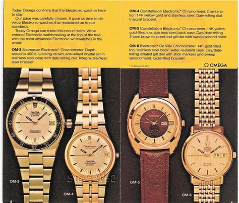 omega watch catalogue 1973|omega watches for women.